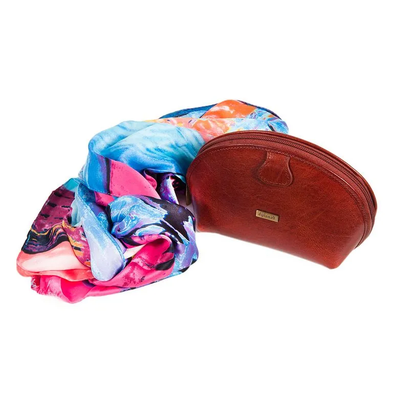 Косметичка с платком DIPLOMAT